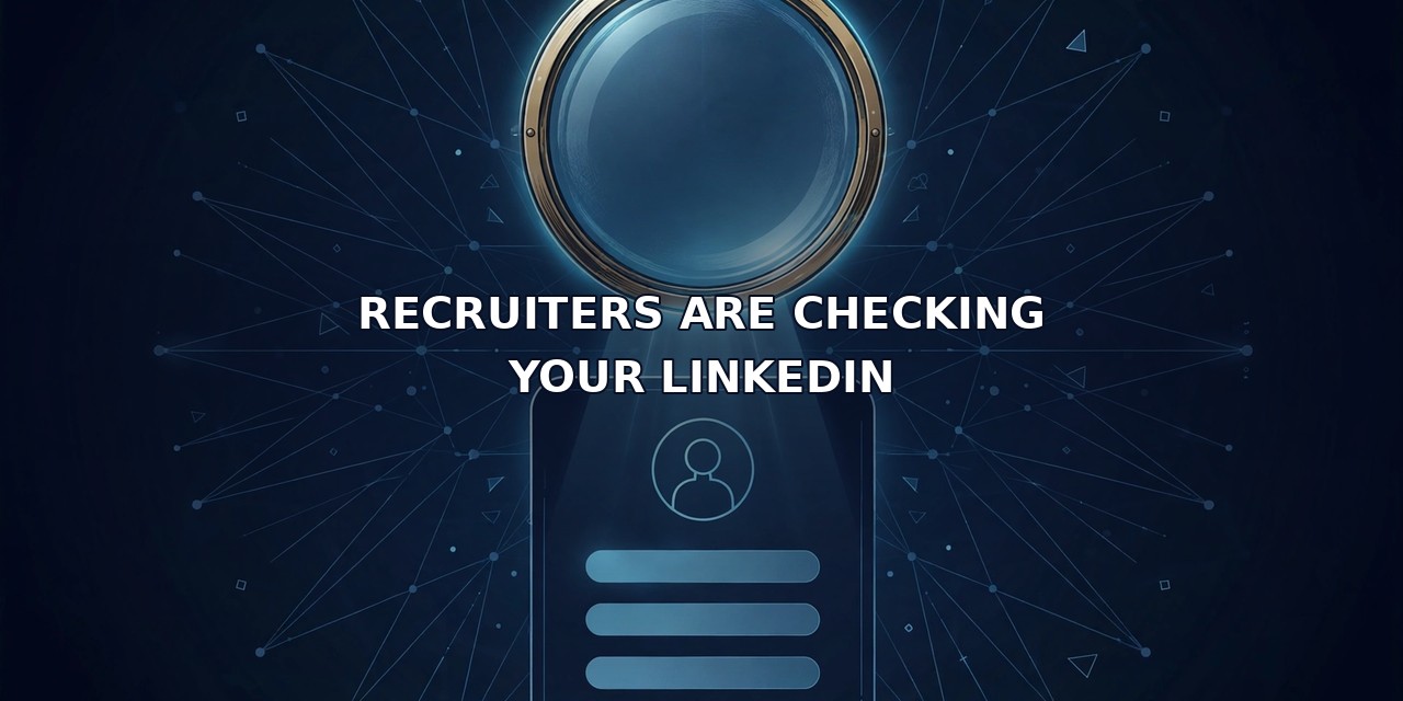How Recruiters Use LinkedIn to Background-Check You Before the Interview