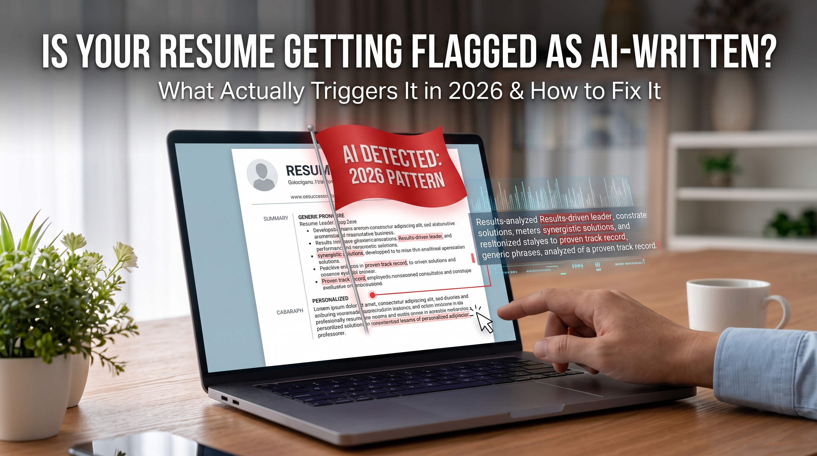 Is Your Resume Getting Flagged as AI-Written? Here's What Actually Triggers It in 2026