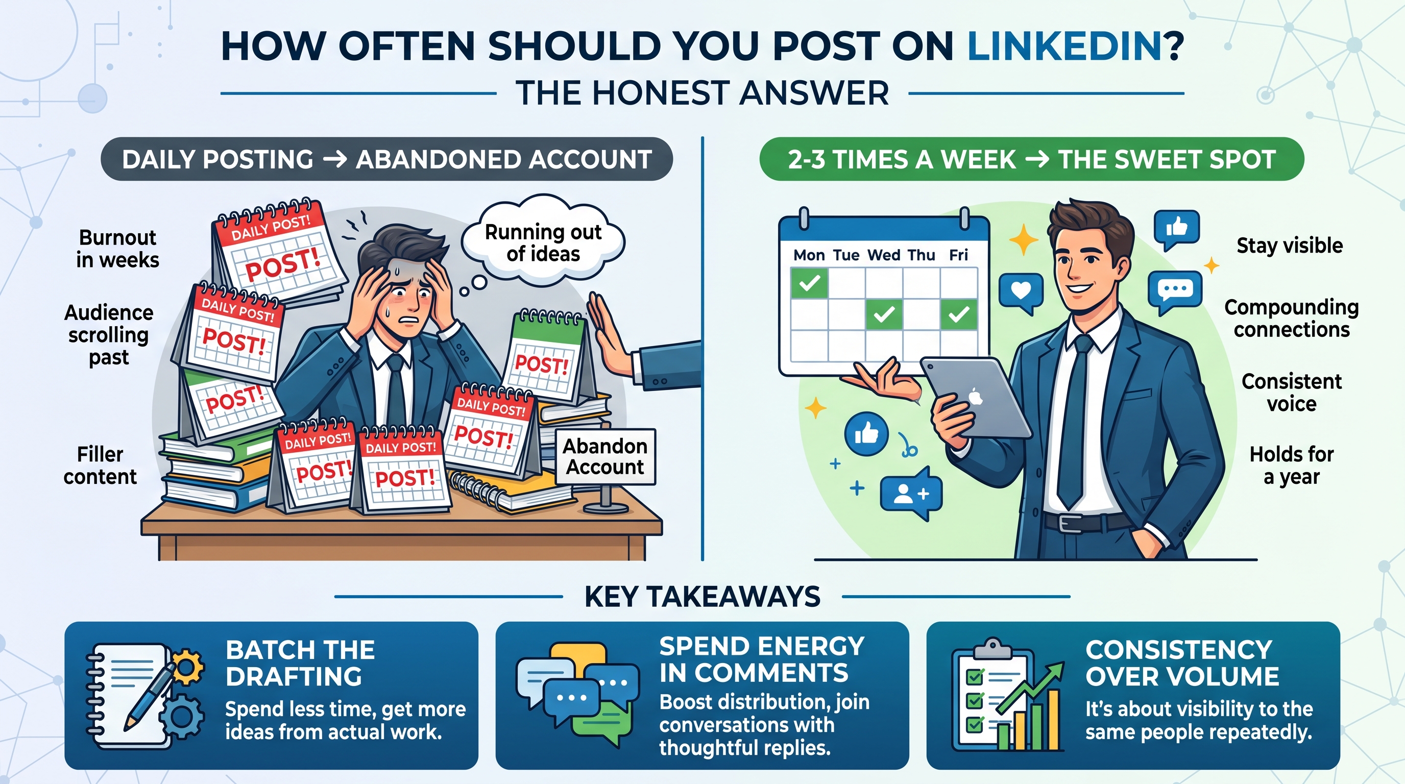 How often should you post on LinkedIn? An honest answer