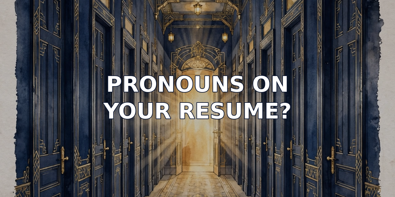Should You Put Pronouns on Your Resume? The Honest Answer