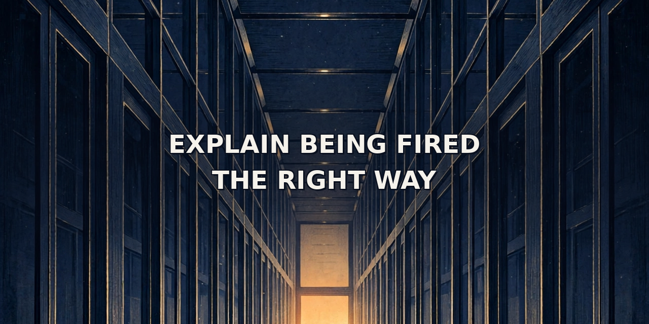 How to Explain Being Fired on a Resume (Without Wrecking Your Job Search)