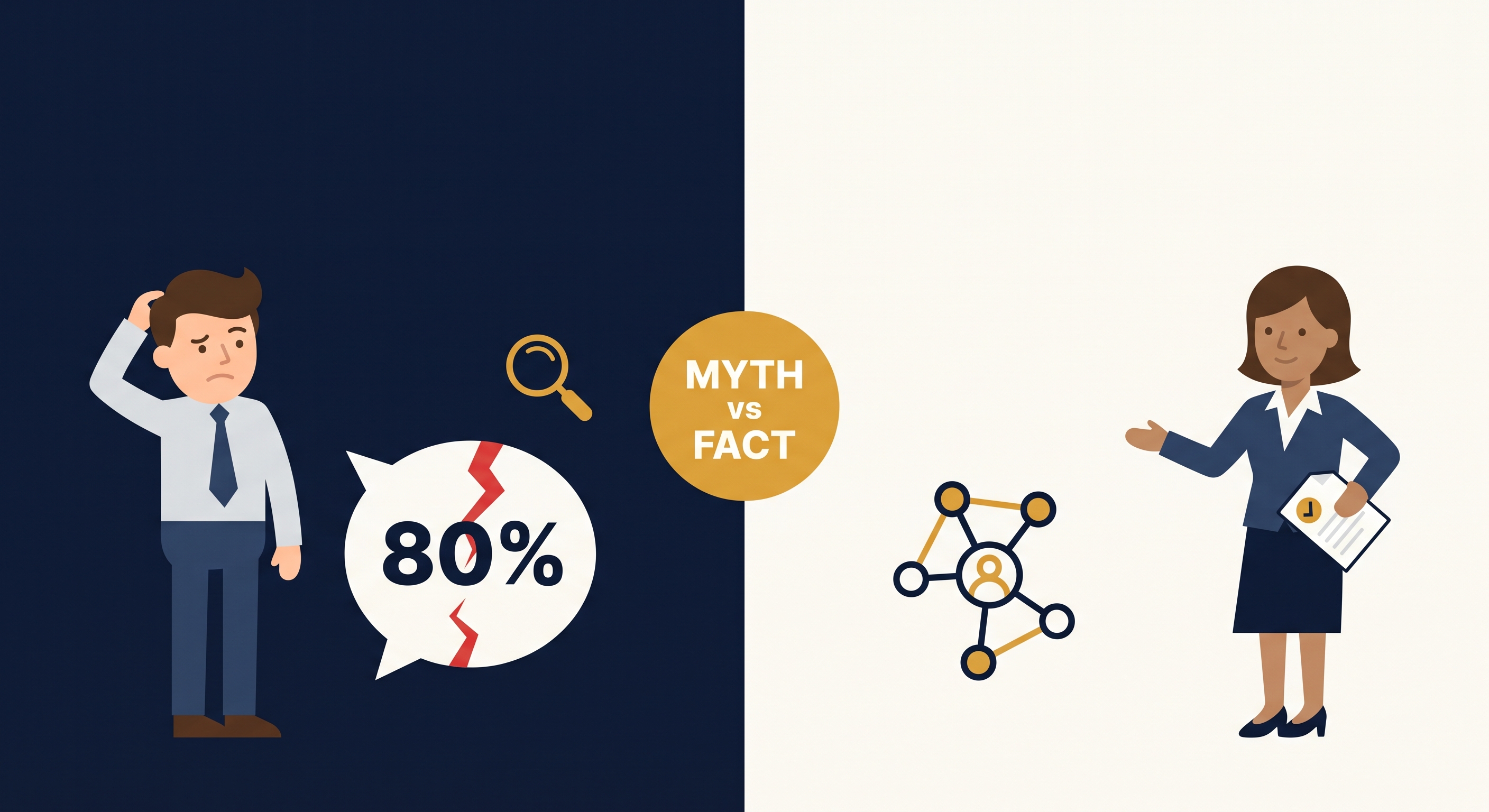 The "80% of Jobs Are Never Posted" Stat Is Fake Here's What's Actually True