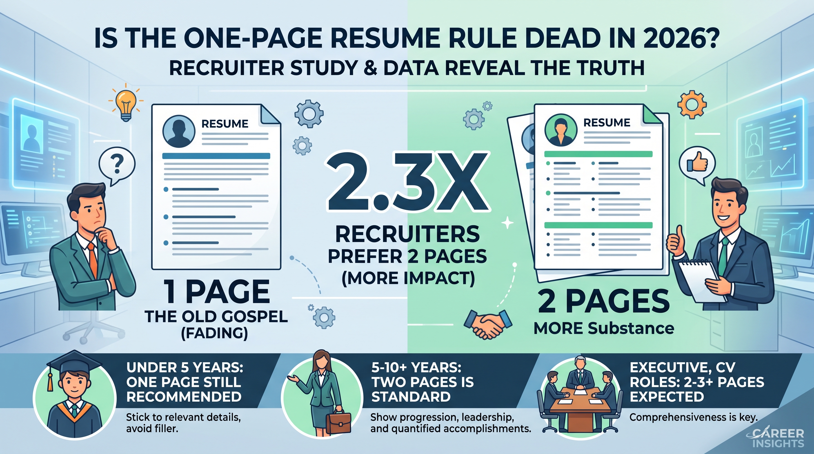 Is the One-Page Resume Rule Actually Dead in 2026?